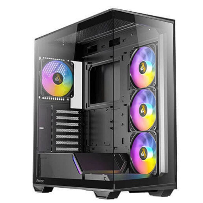 ANTEC C3 ARGB Mid-Tower okno črno gaming ohišje