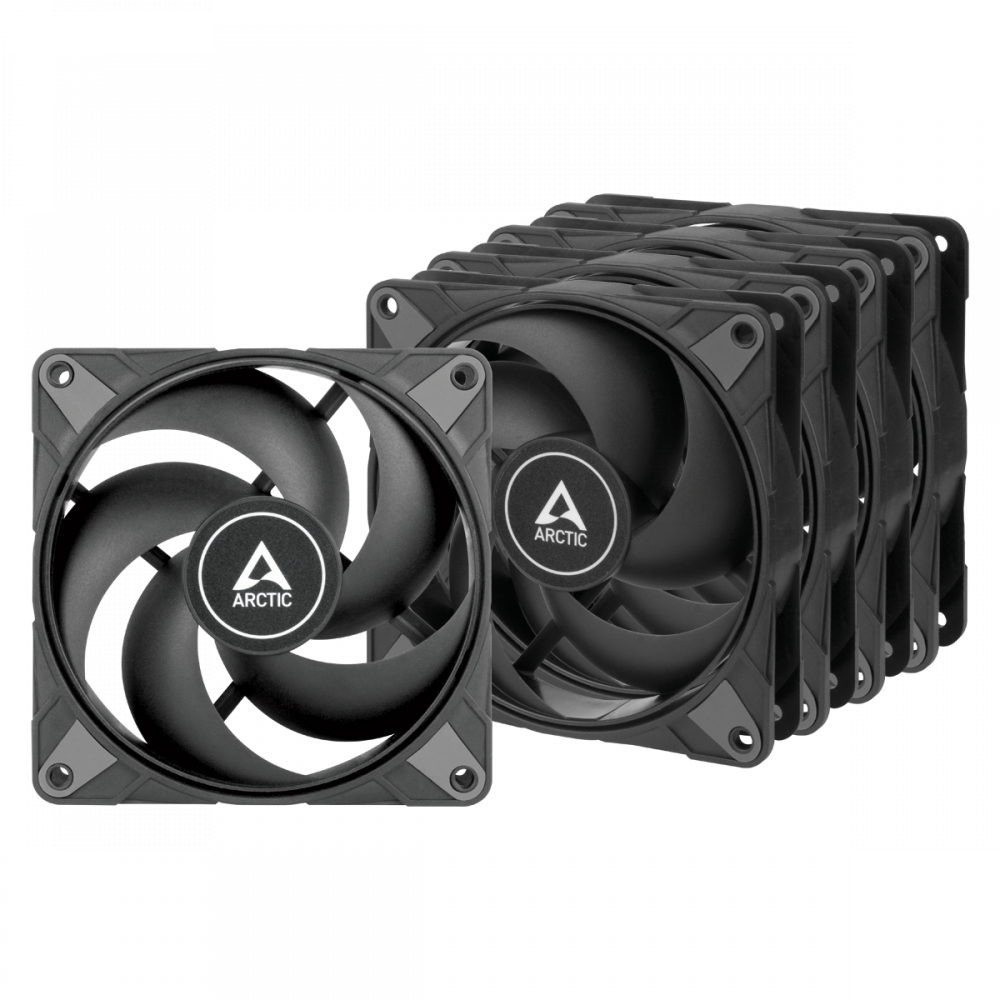 ARCTIC P12 MAX 120mm 4-pin PWM ventilator - 5pack