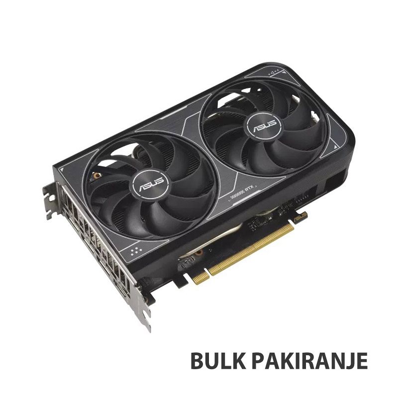 ASUS Dual GeForce RTX 4060 Ti V2 OC 8GB GDDR6 (DUAL-RTX4060TI-O8G-V2) gaming grafična kartica - bulk pakiranje