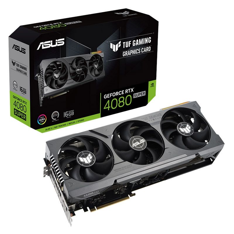 ASUS TUF Gaming GeForce RTX 4080 Super 16G GDDR6X (90YV0KA1-M0NA00) ARGB gaming grafična kartica