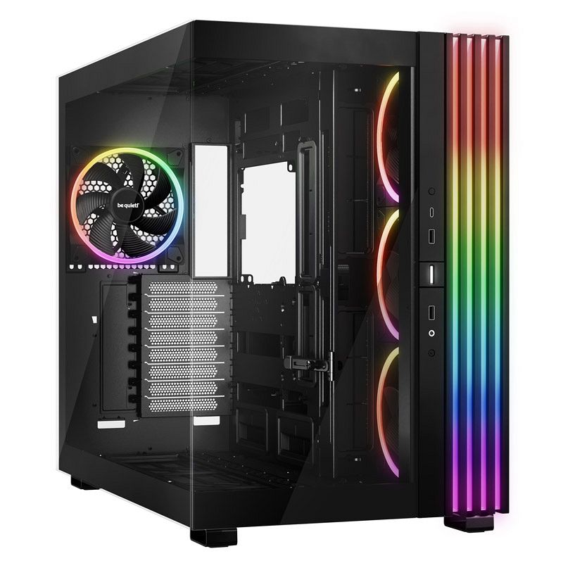 BE QUIET! LIGHT BASE 900 FX (BGW71) RGB Full Tower okno črno ohišje