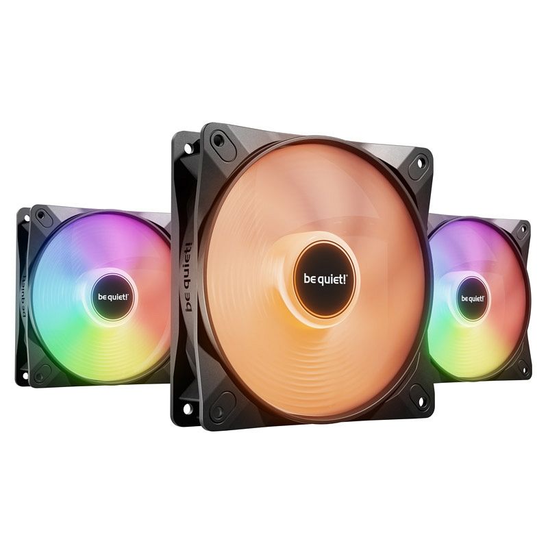 BE QUIET! LIGHT WINGS LX (BL121) RGB 120mm 4-pin PWM 3x ventilator