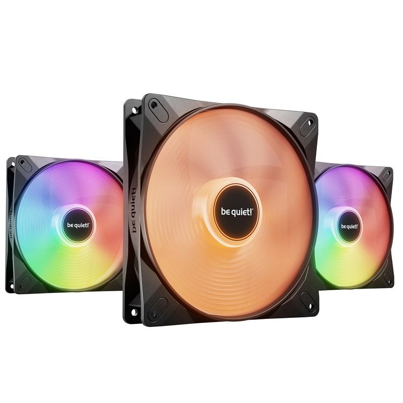 BE QUIET! LIGHT WINGS LX High Speed (BL130) RGB 140mm 4-pin PWM 3x ventilator