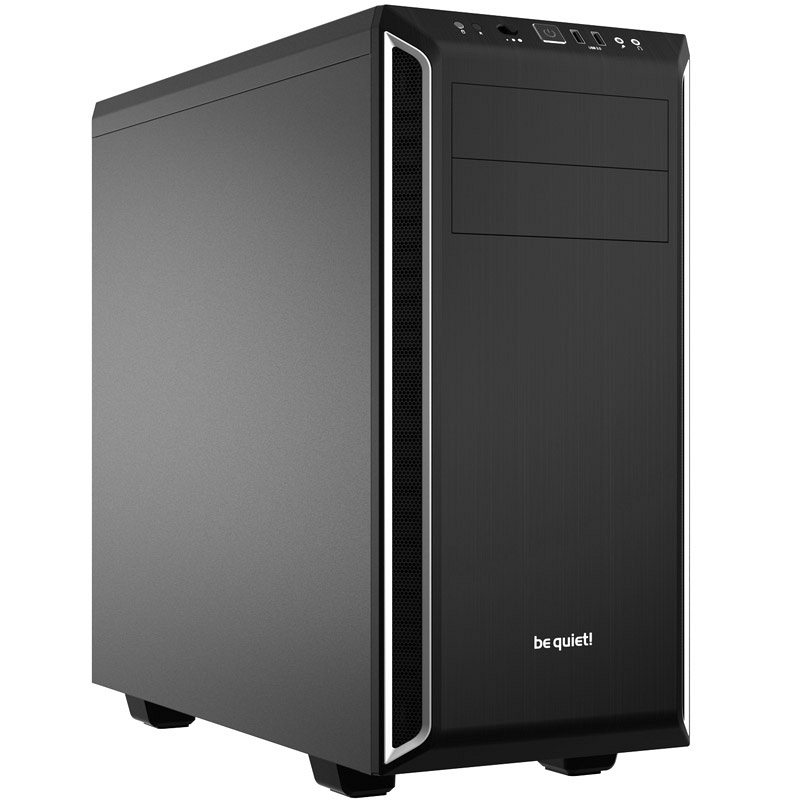 BE QUIET! PURE BASE 600 (BG022) midiATX črno/srebrno ohišje