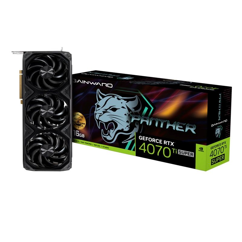 GAINWARD GeForce RTX 4070 Ti Super Panther OC 16GB GDDR6X (4434) grafična kartica