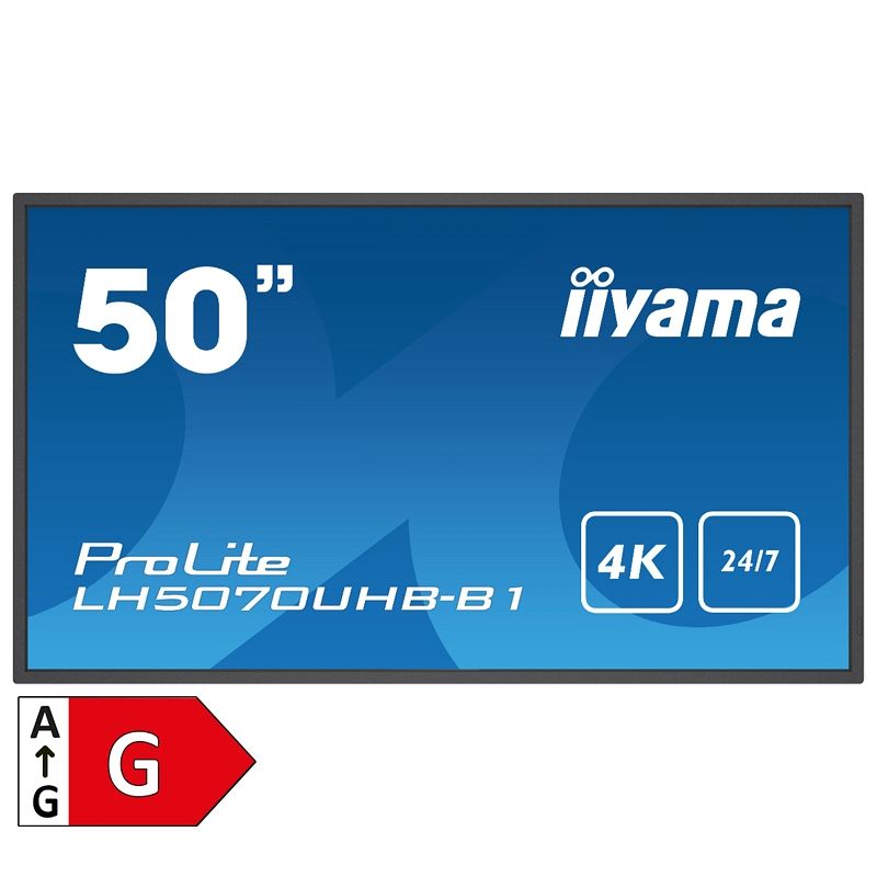 IIYAMA ProLite LH5070UHB-B1 49,5