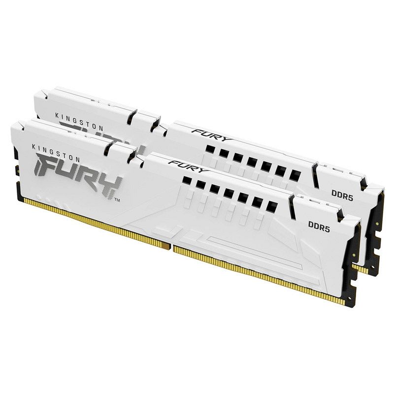 KINGSTON FURY Beast White 32GB (2x16GB) 5600MT/s DDR5 CL36 KF556C36BWEK2-32 ram pomnilnik