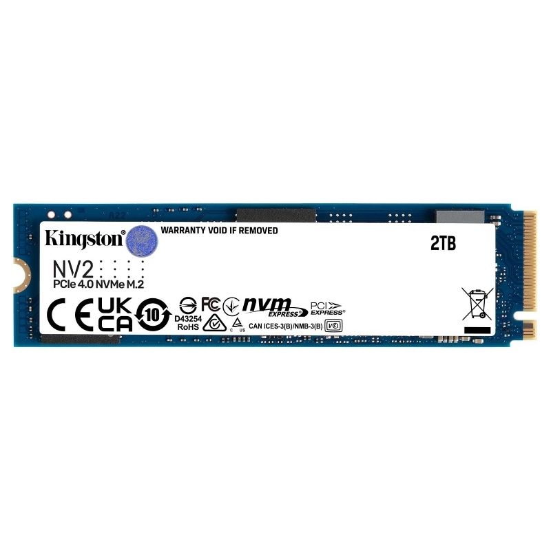 KINGSTON NV2 2TB M.2 PCIe 4.0 NVMe (SNV2S/2000G) SSD