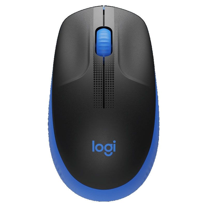 LOGITECH M190 brezžična optična modra miška