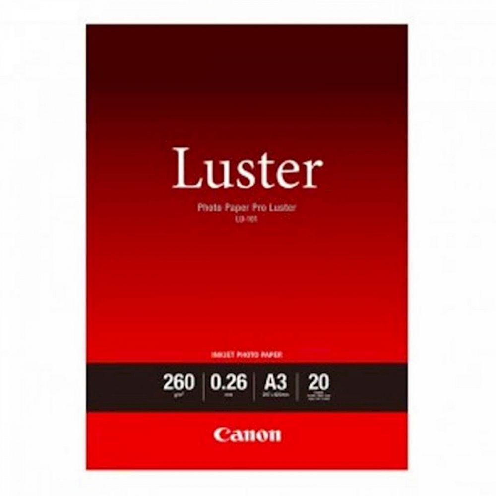 Papir CANON LU-101 A3+; A3+ / gloss / 260gsm / 20 listov