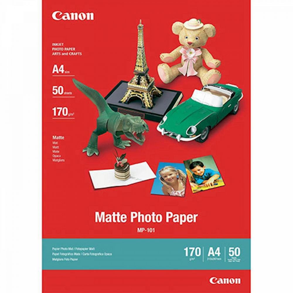 Papir CANON MP-101 A4; A4 / matt / 170gsm / 50 listov