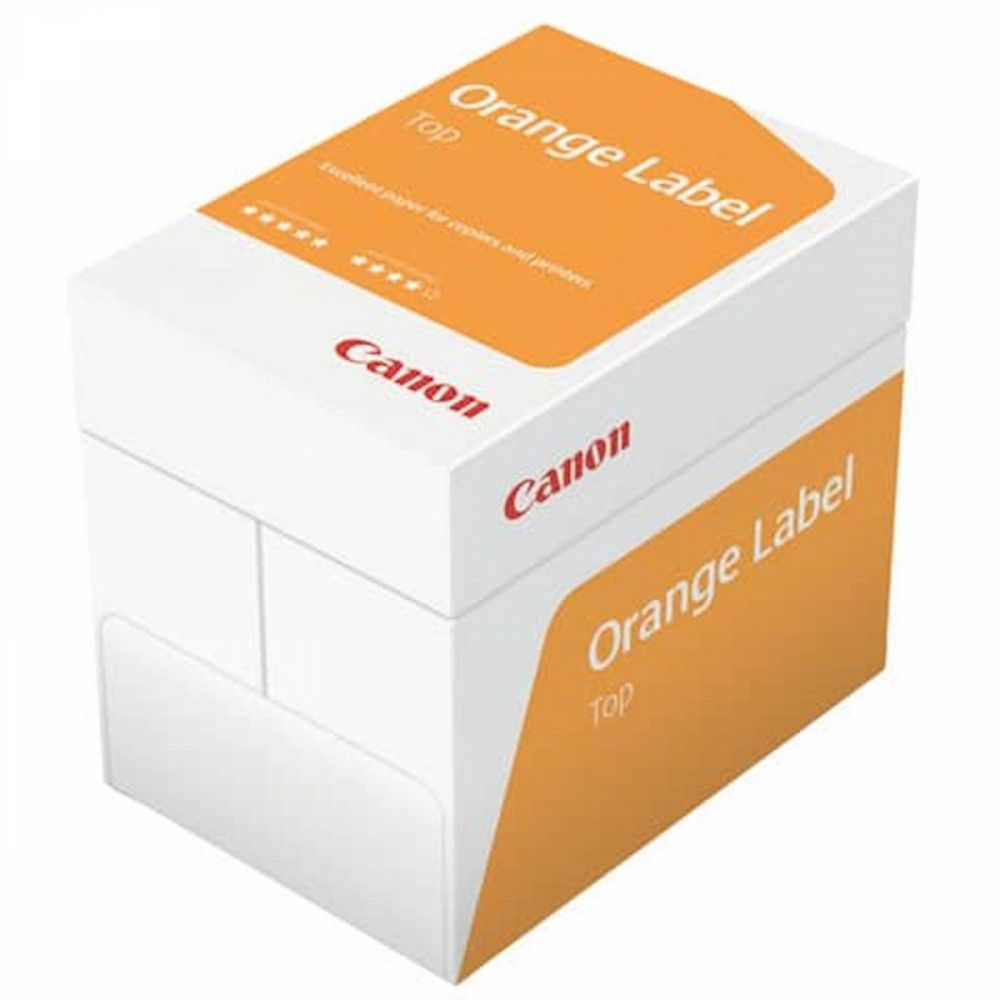 Papir CANON TOP A3, 80 g (orange label); v škatli je 5 zavitkov po 500 listov