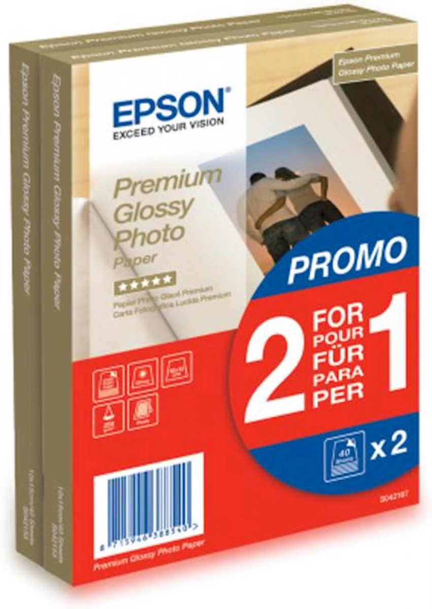 PAPIR EPSON 10x15cm PREMIUM GLOSSY 