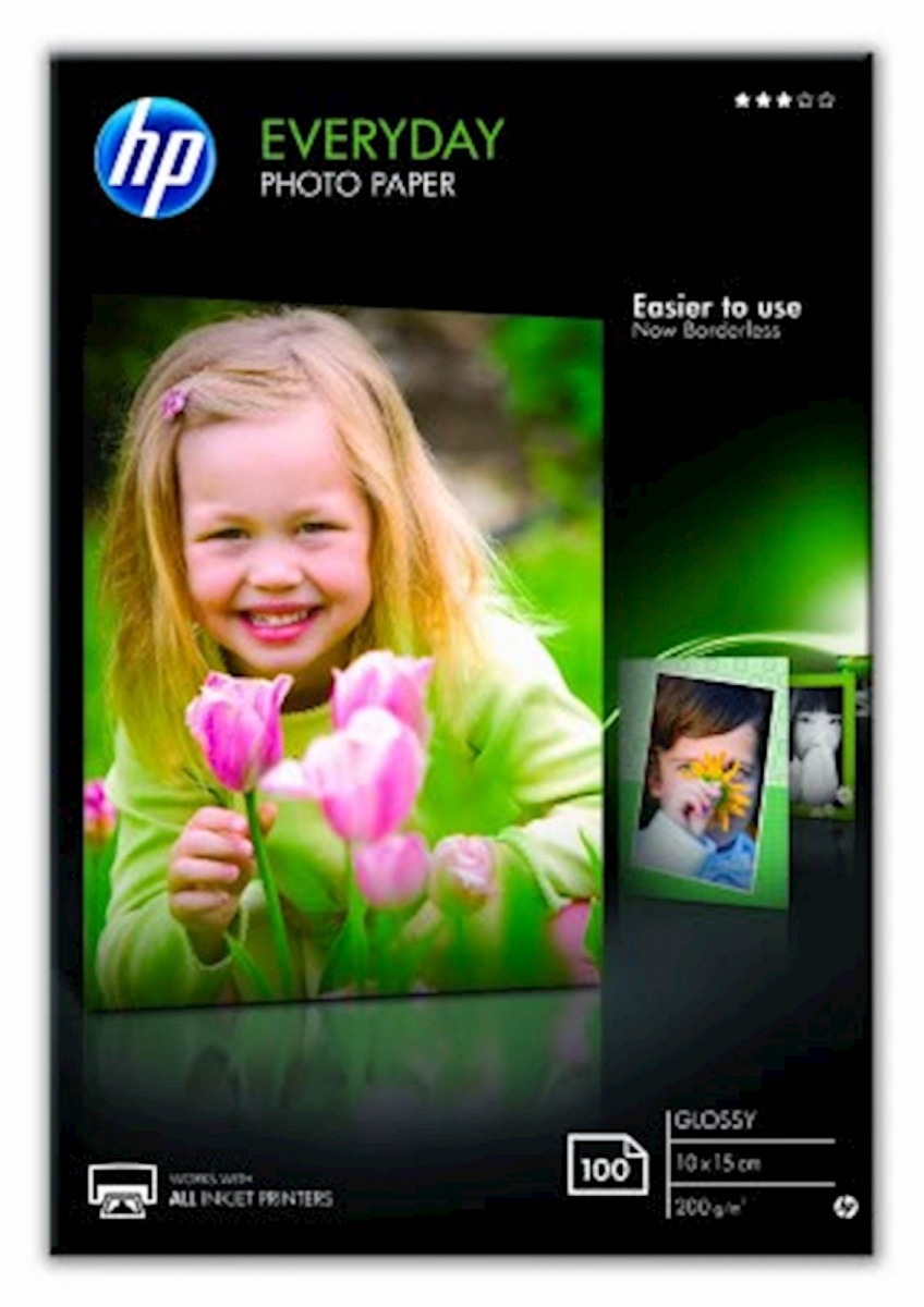 PAPIR HP INK GLOSSY PH QUALITY 10 X 15 100 LISTOV, 200g/m2