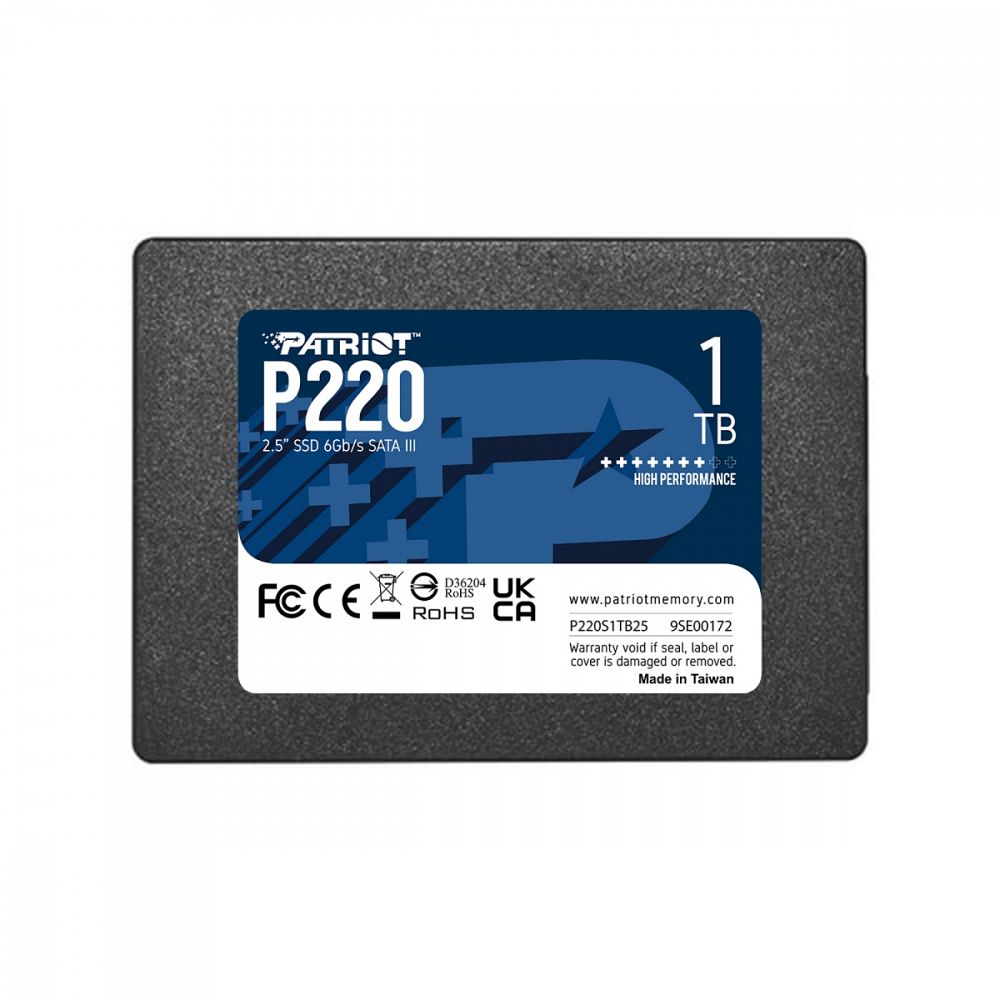 Patriot P220 1TB SSD SATA 3 2.5