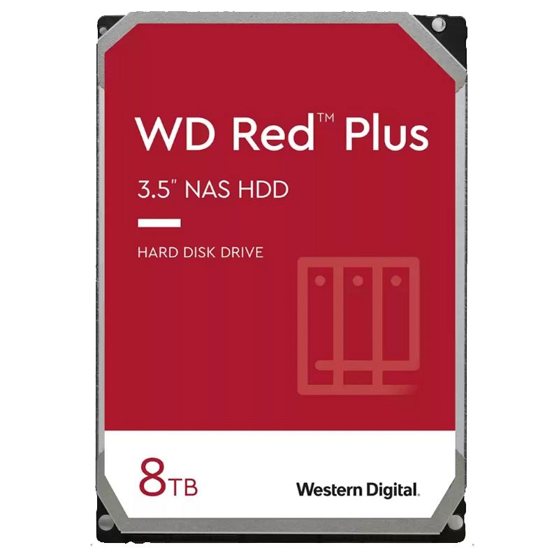 WD Red Plus 8TB 3,5