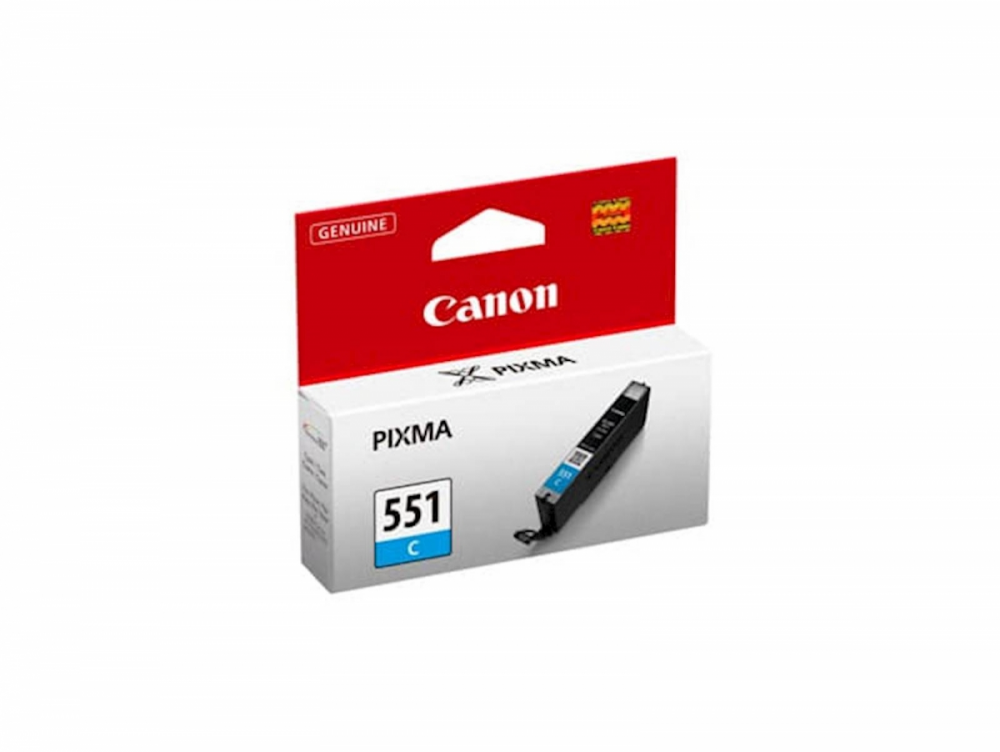 ČRNILO CANON CLI-551 CYAN ZA IP7250/MG5450/MG6350, 7ml