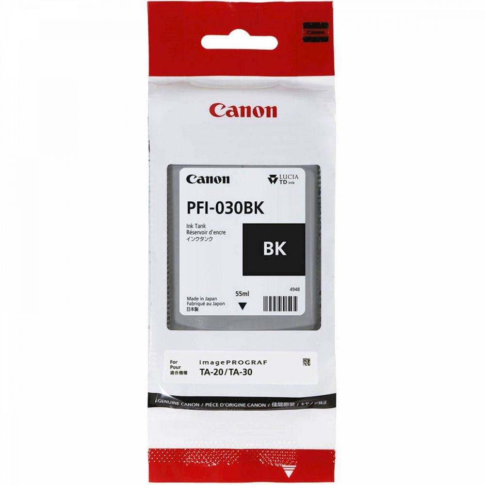 ČRNILO CANON PFI-030BK ČRNA ZA TM240/TM340 55ml