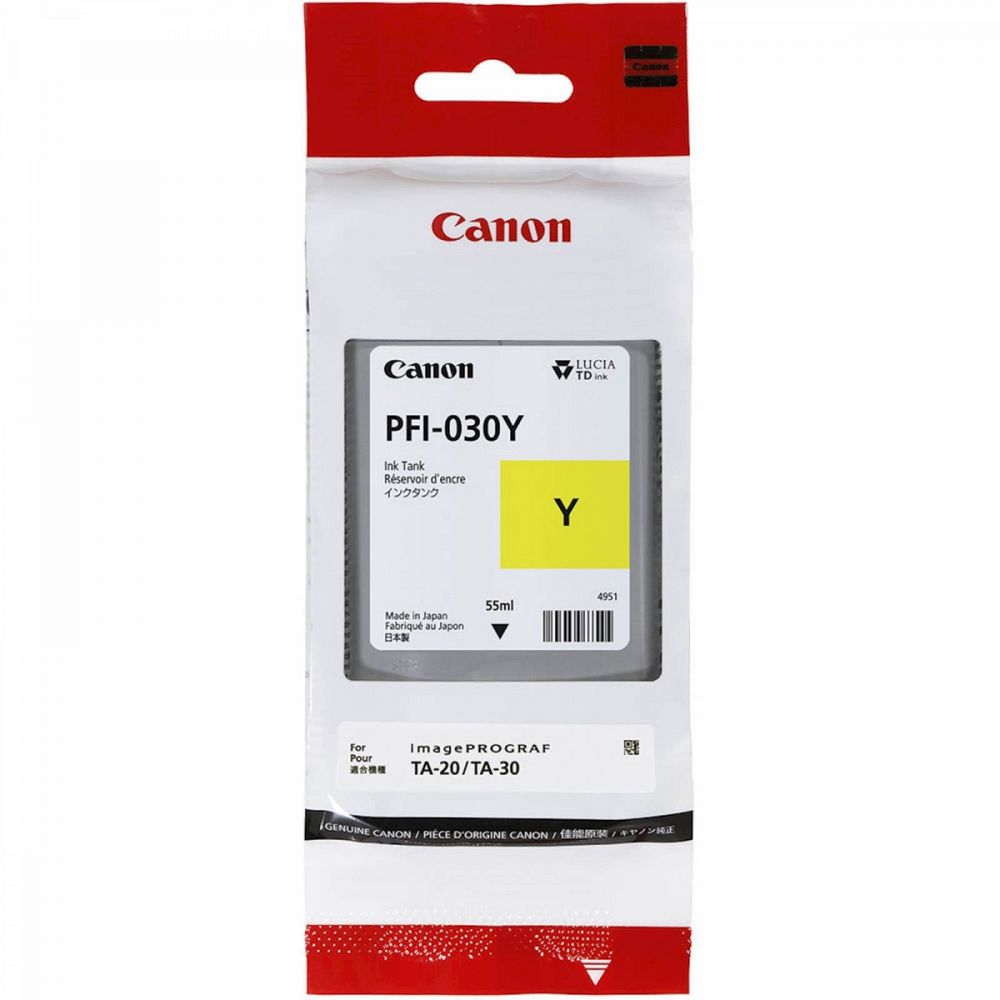 ČRNILO CANON PFI-030Y RUMENA ZA TM240/TM340 55ml