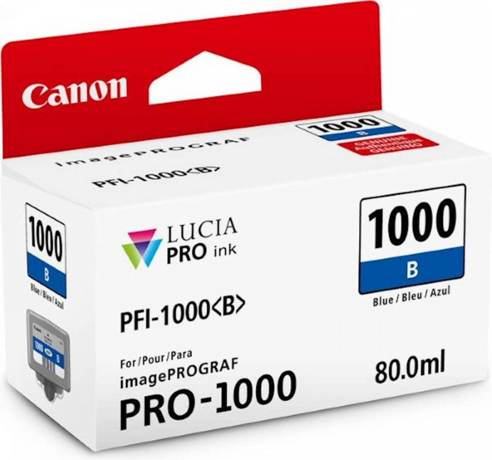 ČRNILO CANON PFI-1000 BLUE  ZA IMAGEPROGRAF PRO-1000, 80 ml