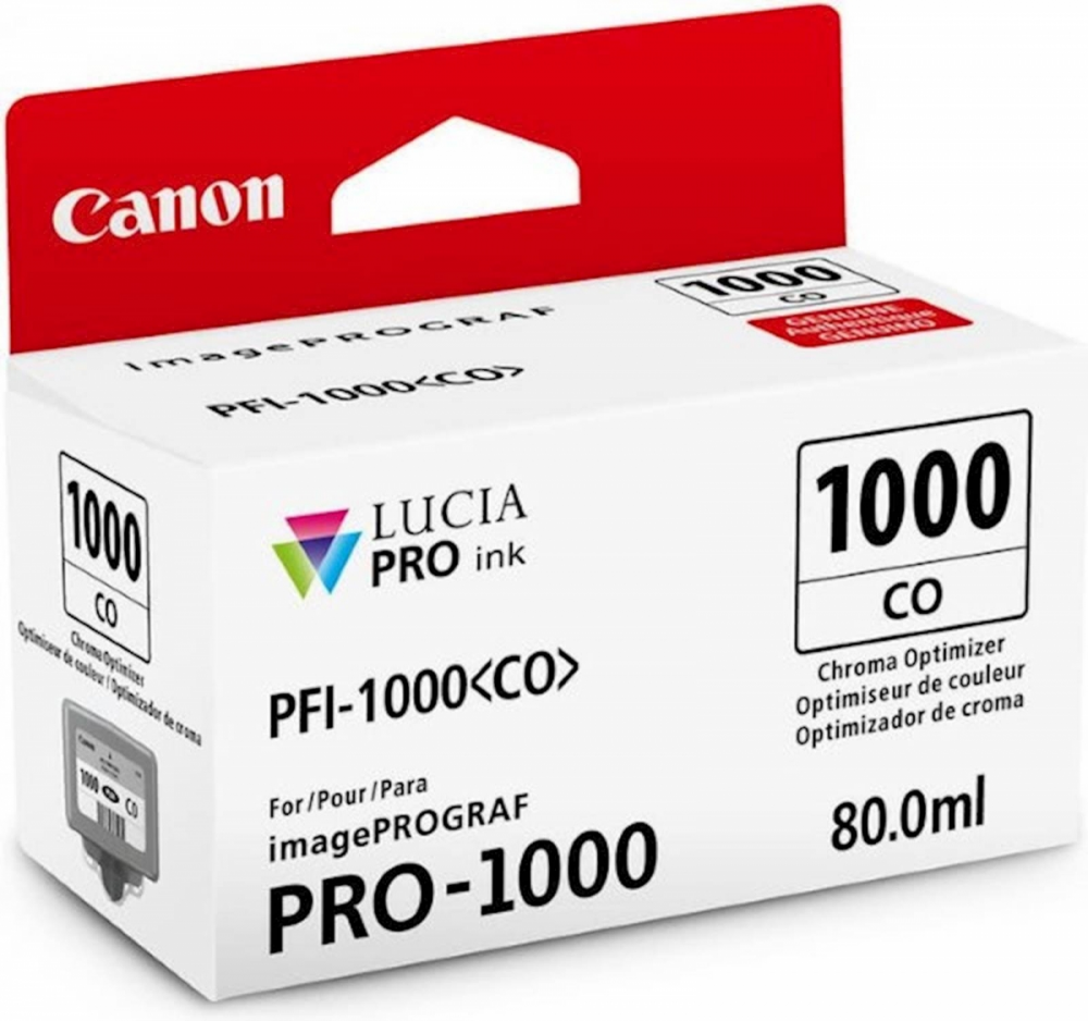 ČRNILO CANON PFI-1000 CHROMA OPTIMIZER ZA IMAGEPROGRAF PRO-1000, 80 ml