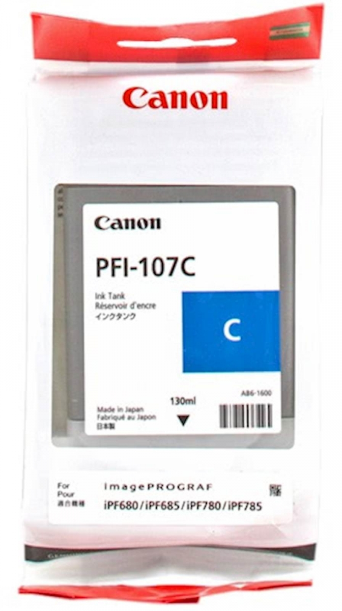 ČRNILO CANON PFI-107C CYAN ZA IPF670/670/770/780/785 130ml