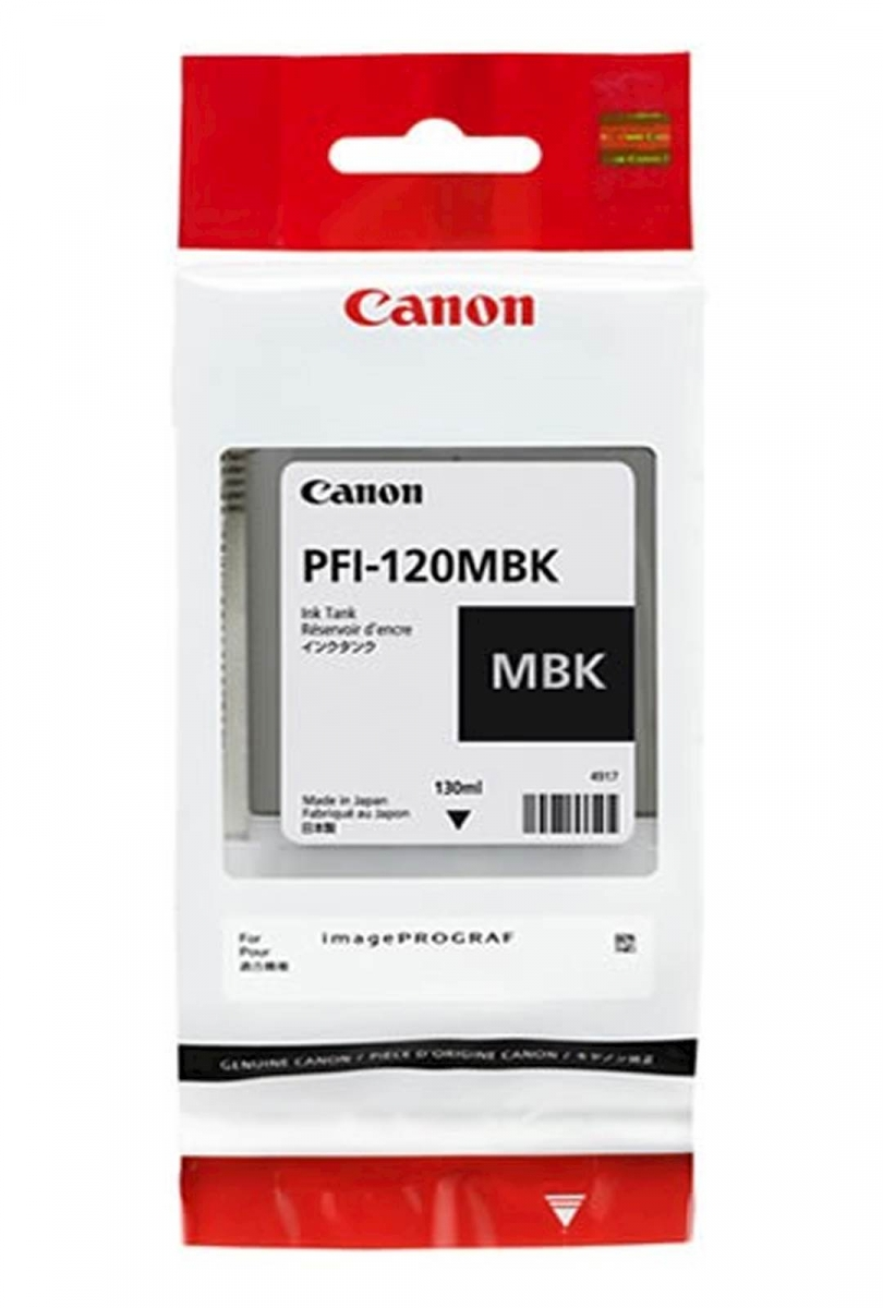 ČRNILO CANON PFI-120 MATTE ČRNA ZA TM200/205/300/305 130ml