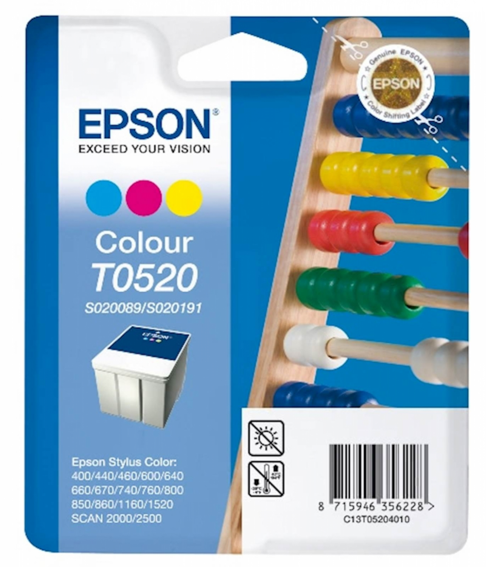 ČRNILO EPSON BARVNO SC-400/460/600/640/660/670/740/760/800/1520