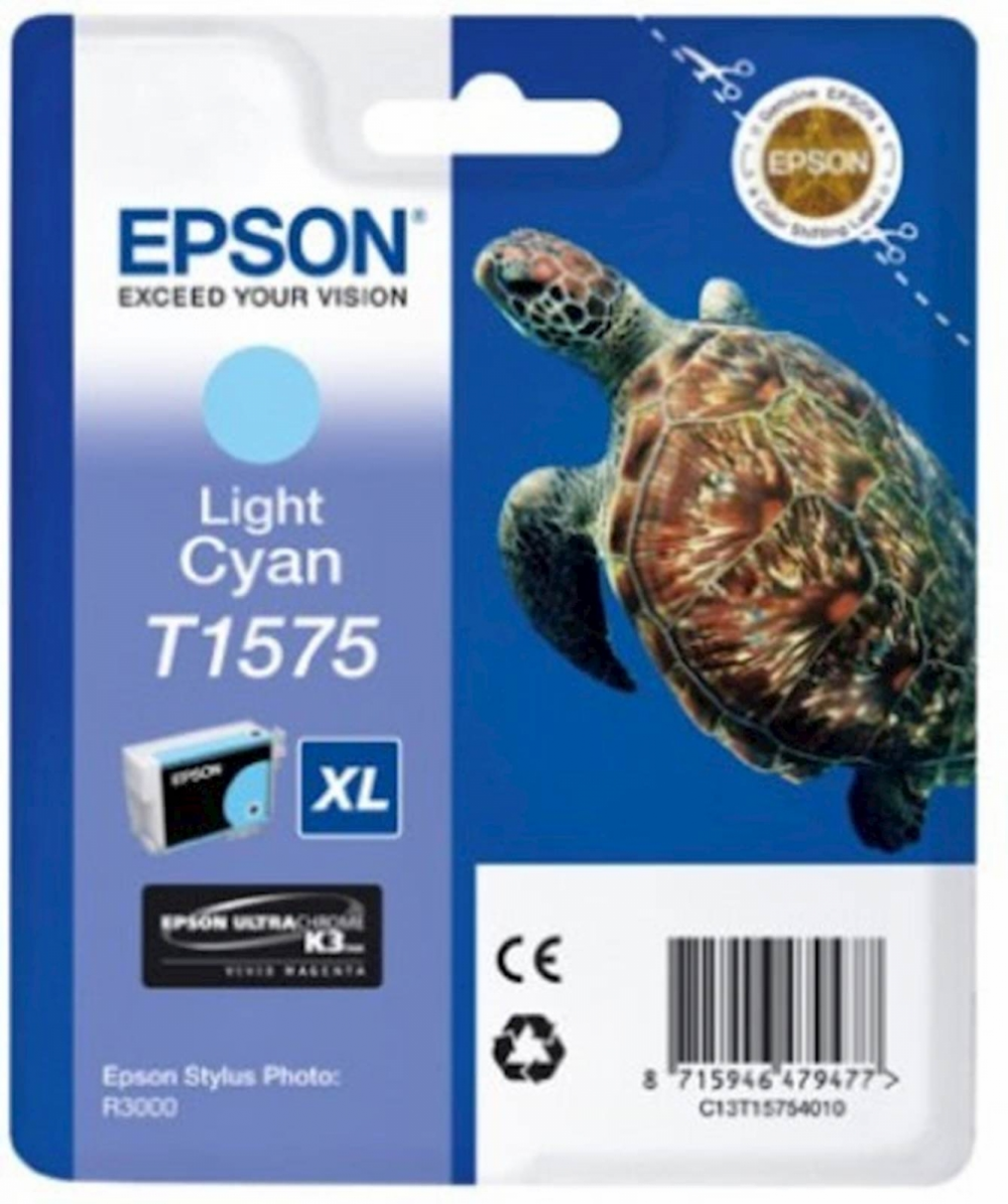 ČRNILO EPSON LIGHT CYAN S PIGM. ZA STY.PHO R3000 XL 25,9ml