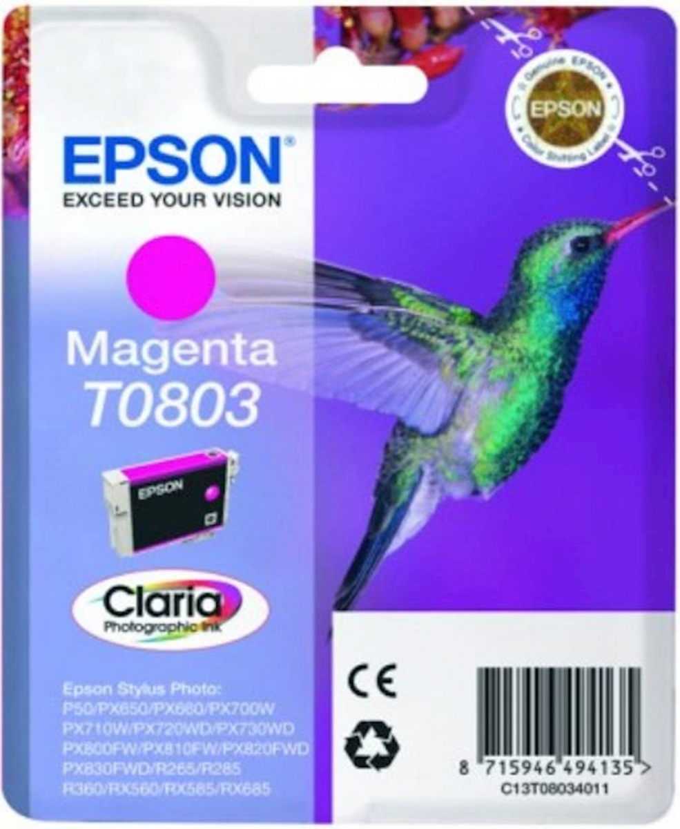 ČRNILO EPSON MAGENTA FOTO STYLUS PHOTO R265 EXP/ R360/ RX585/ RX685