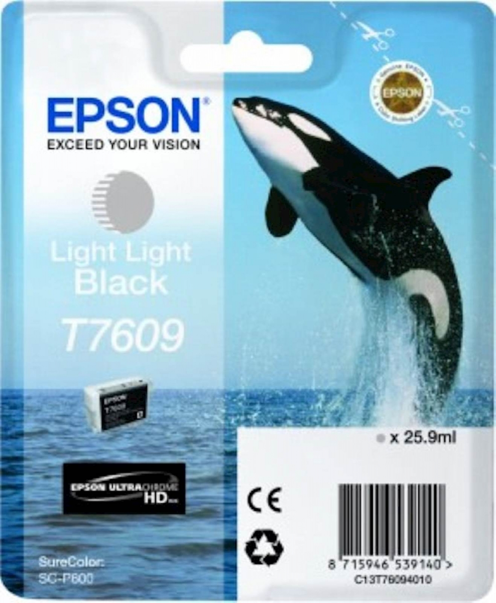 ČRNILO EPSON ČRNO-LIGHT LIGHT BLACK ZA SC-P600 25,9ml