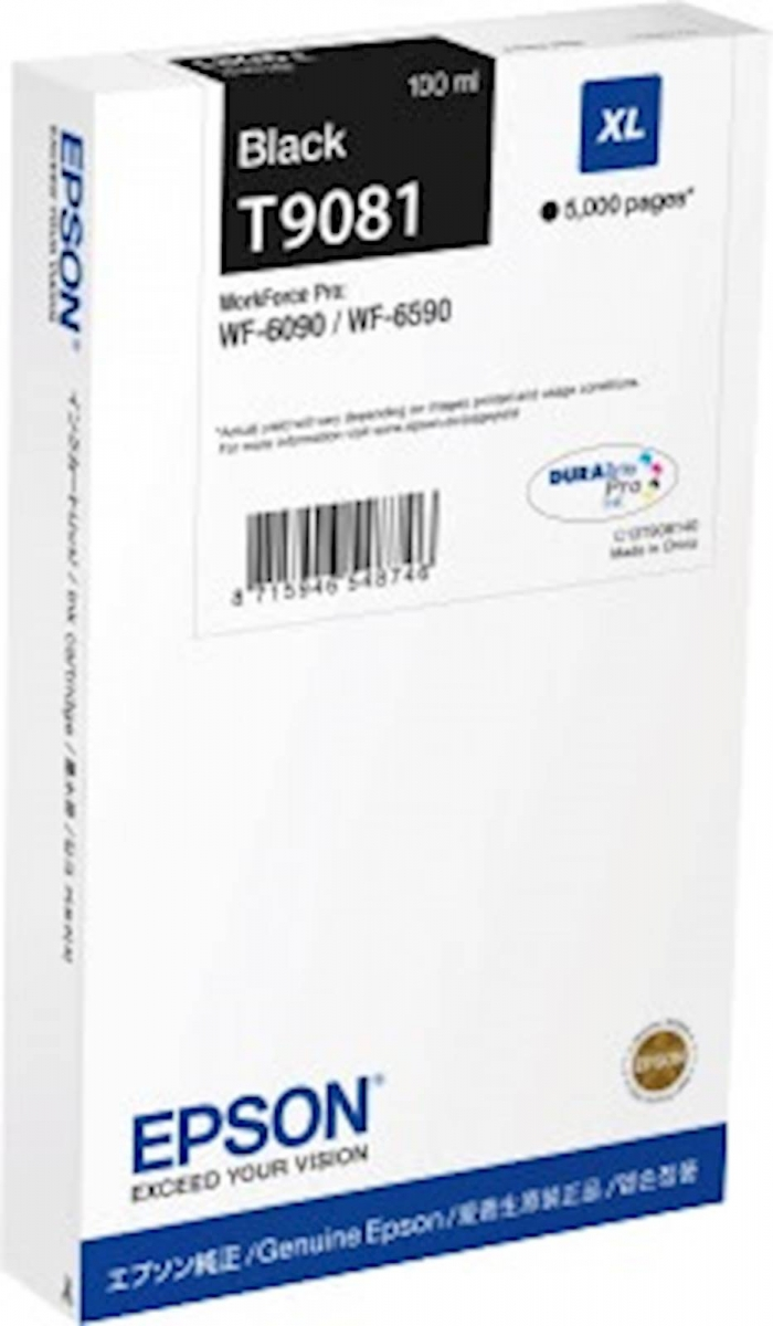 ČRNILO EPSON ČRNO XL ZA WF-6590 / WF-6090, 100ml