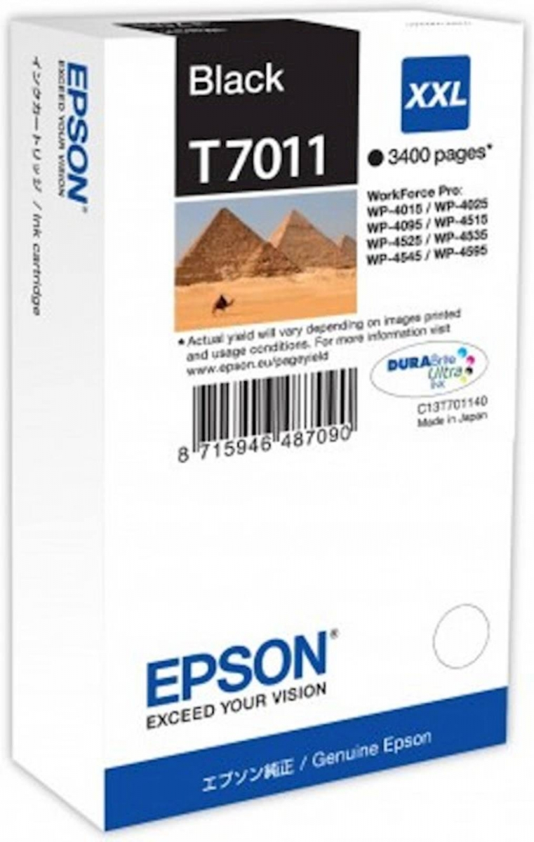 ČRNILO EPSON ČRNO XXL WP-4015DN ZA 3400 STRANI