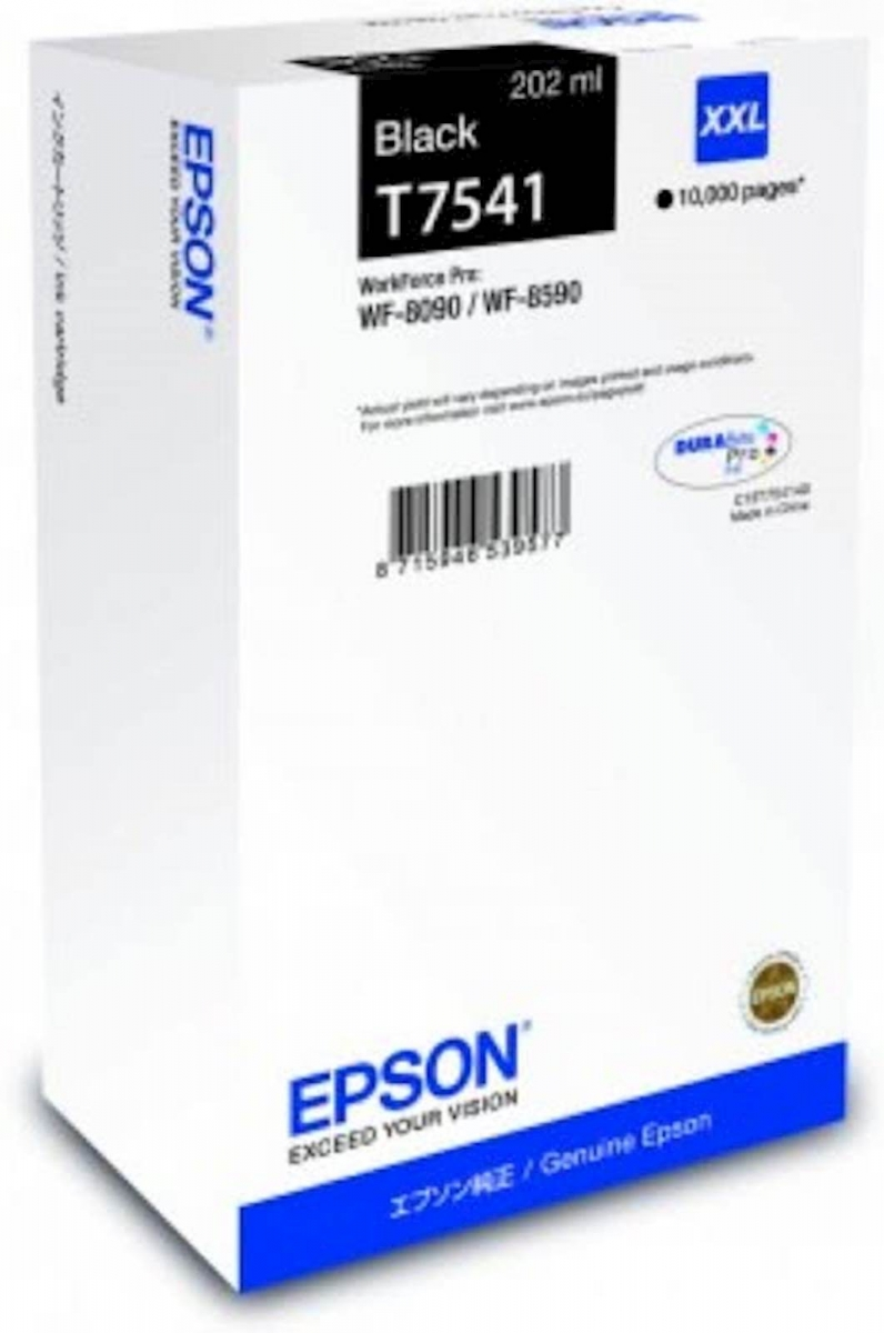 ČRNILO EPSON ČRNO XXL ZA WF-8090/WF-8590 ZA 10.000 STRANI