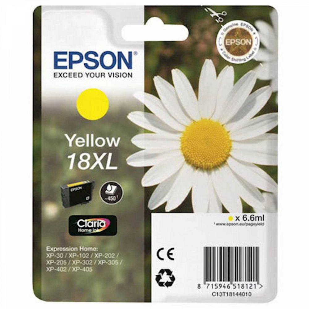 ČRNILO EPSON RUMENO 18XL XP30/102/202/205/302/305/402/405