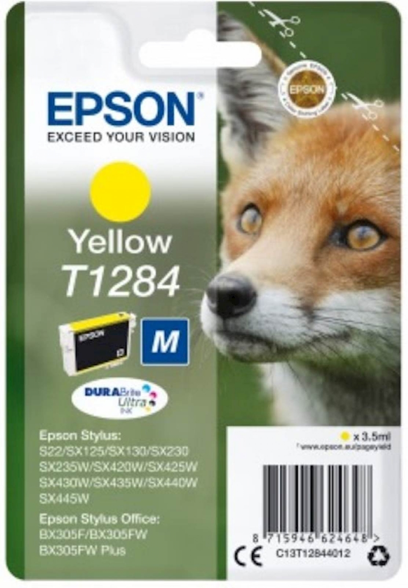 ČRNILO EPSON RUMENO S PIGMENTOM DURABRITE ULTRA S22,BX305F SIZE M