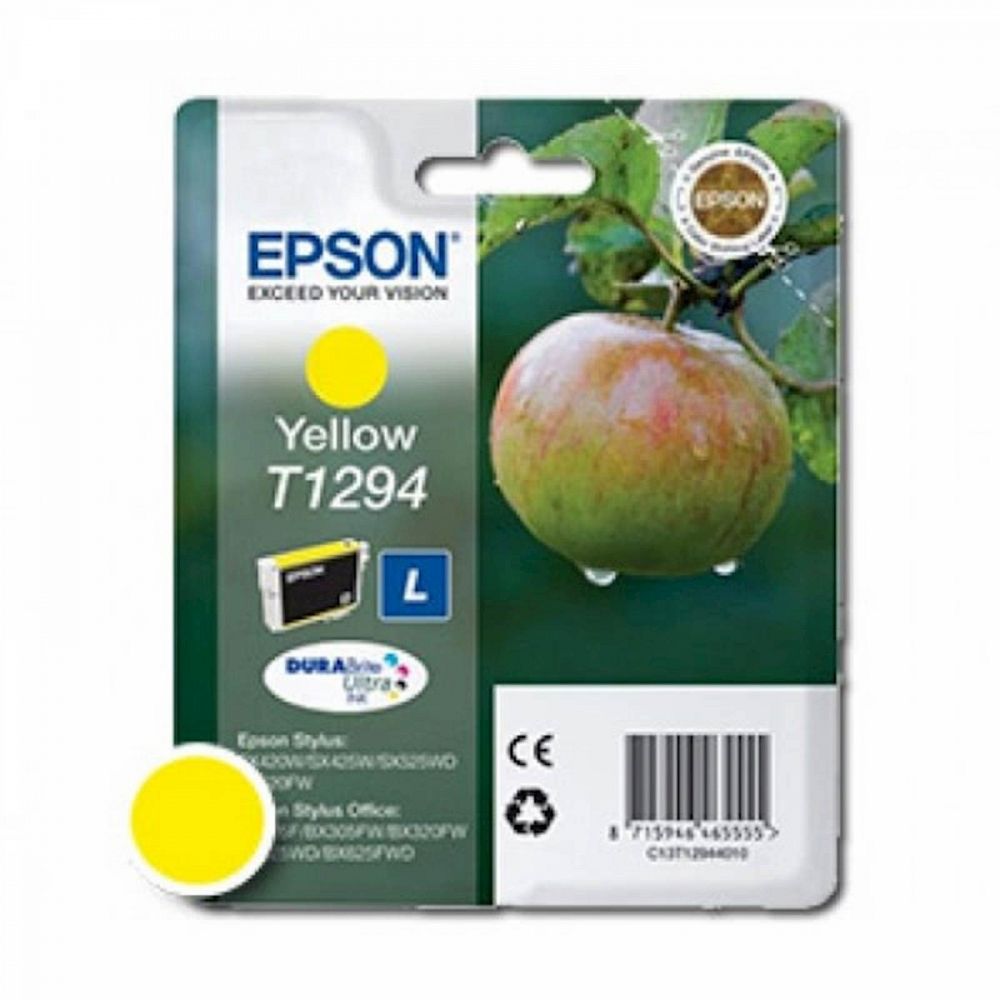 ČRNILO EPSON RUMENO S PIGMENTOM DURABRITE ULTRA BX305F,320 SIZE L