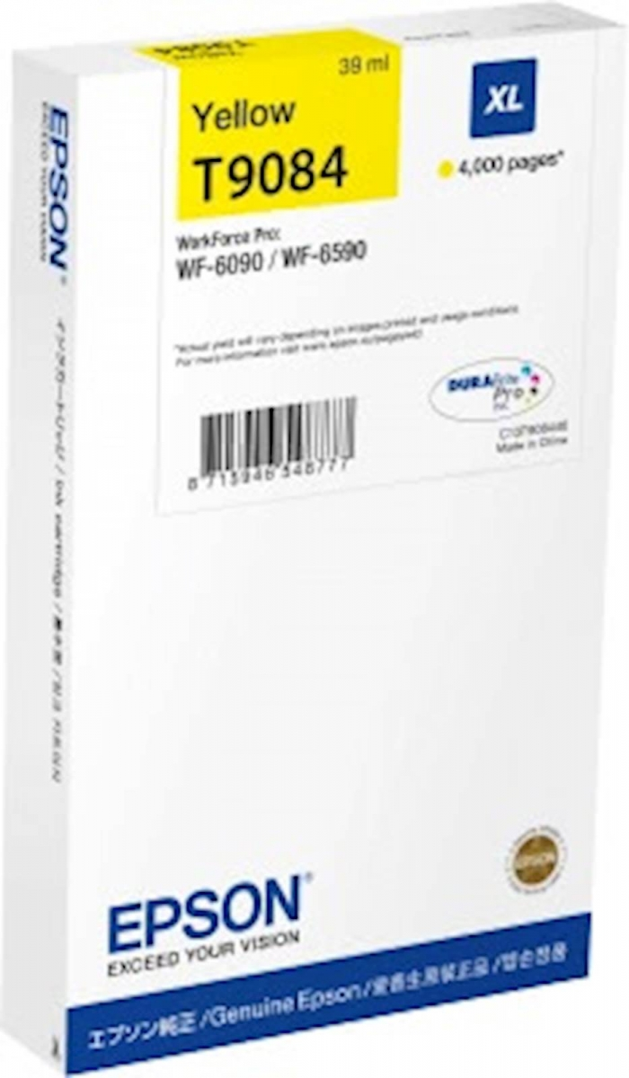 ČRNILO EPSON RUMENO XL ZA WF-6590 / WF-6090, 39 ml