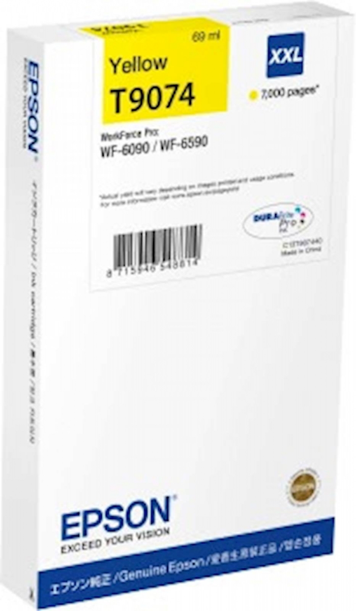 ČRNILO EPSON RUMENO XXL ZA WF-6590 / WF-6090, 69 ml