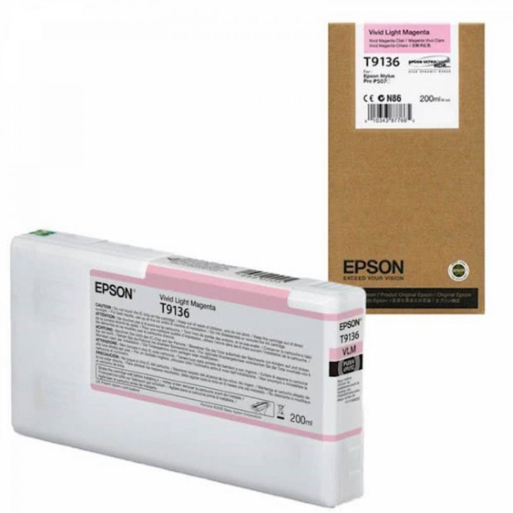 ČRNILO EPSON VIVID LIGHT MAGENTA ZA SURECOLOR SC-P5000/P5000 VIOLET/P5000 STD 200ml