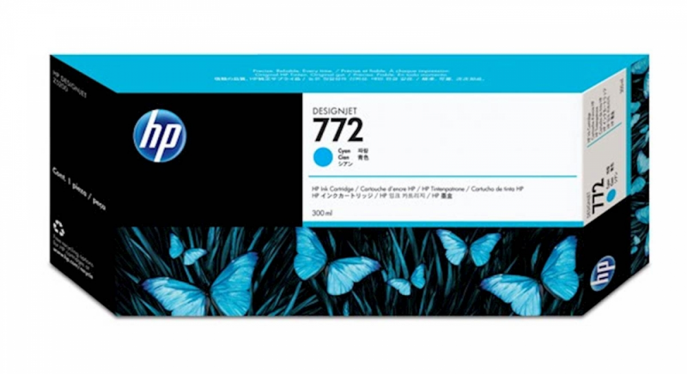 ČRNILO HP 772 CYAN Designjet Z5200 300ml