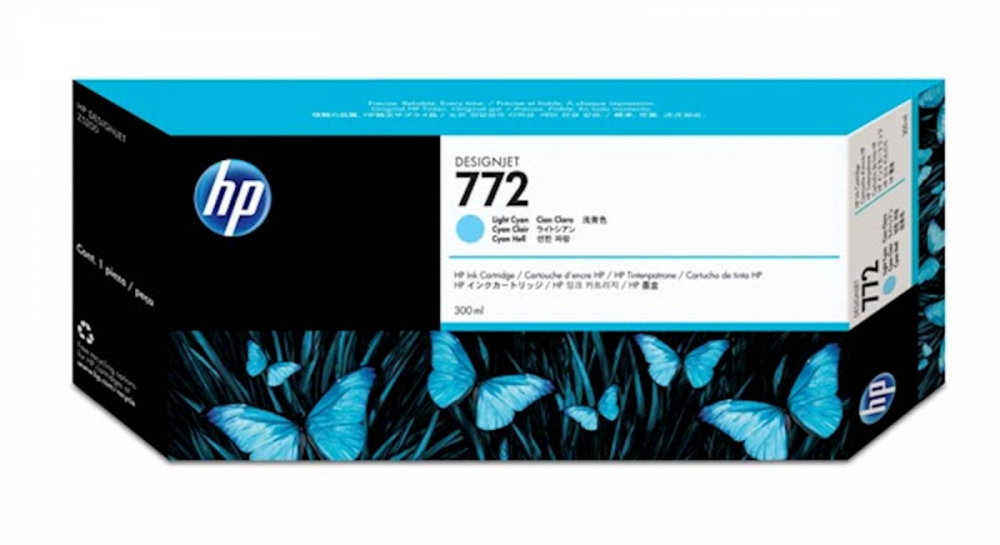 ČRNILO HP 772 SVETLA CYAN Designjet Z5200 300ml