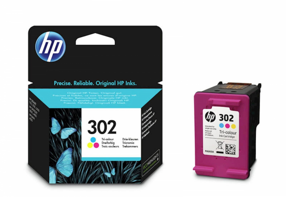 ČRNILO HP BARVNO 302 ZA Deskjet 2130 ZA 150 STRANI, 4 ml