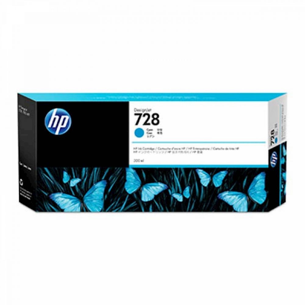 ČRNILO HP CYAN 728 ZA DSJ T730, T830 300ml