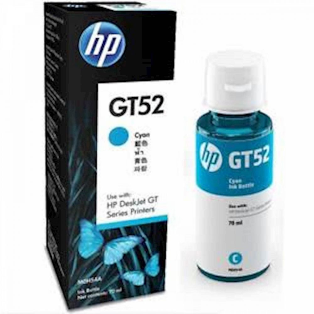 ČRNILO HP CYAN GT52 STEKLENIČKA ZA DJ GT 5810/5820/INK TANK 115/315/415/SMART TANK 500.. 8000 STRANI