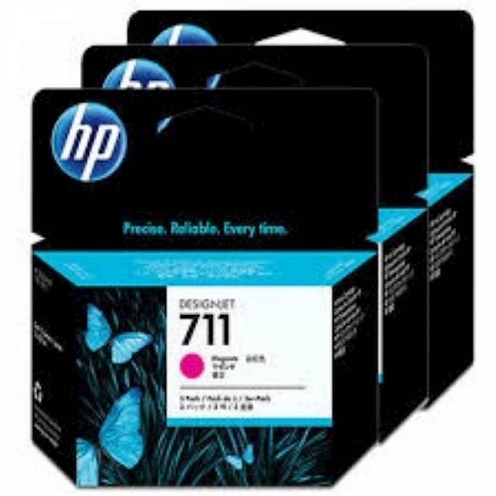 ČRNILO HP MAGENTA 711 ZA DESIGNJET T520/T120 29ml ; 3 PACK