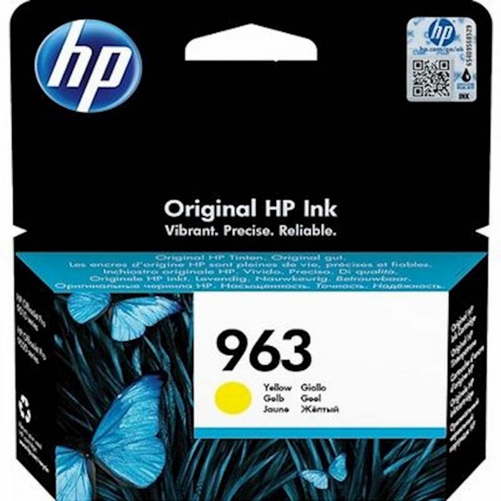 ČRNILO HP RUMENO 963 ZA OJ PRO 901x/902x ZA 700 STRANI