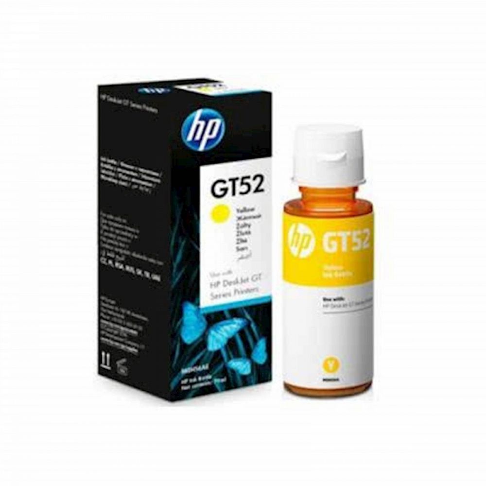 ČRNILO HP RUMENO GT52 STEKLENIČKA ZA DJ GT 5810/5820/INK TANK 115/315/415/SMART TANK 500.. 8000 STRA