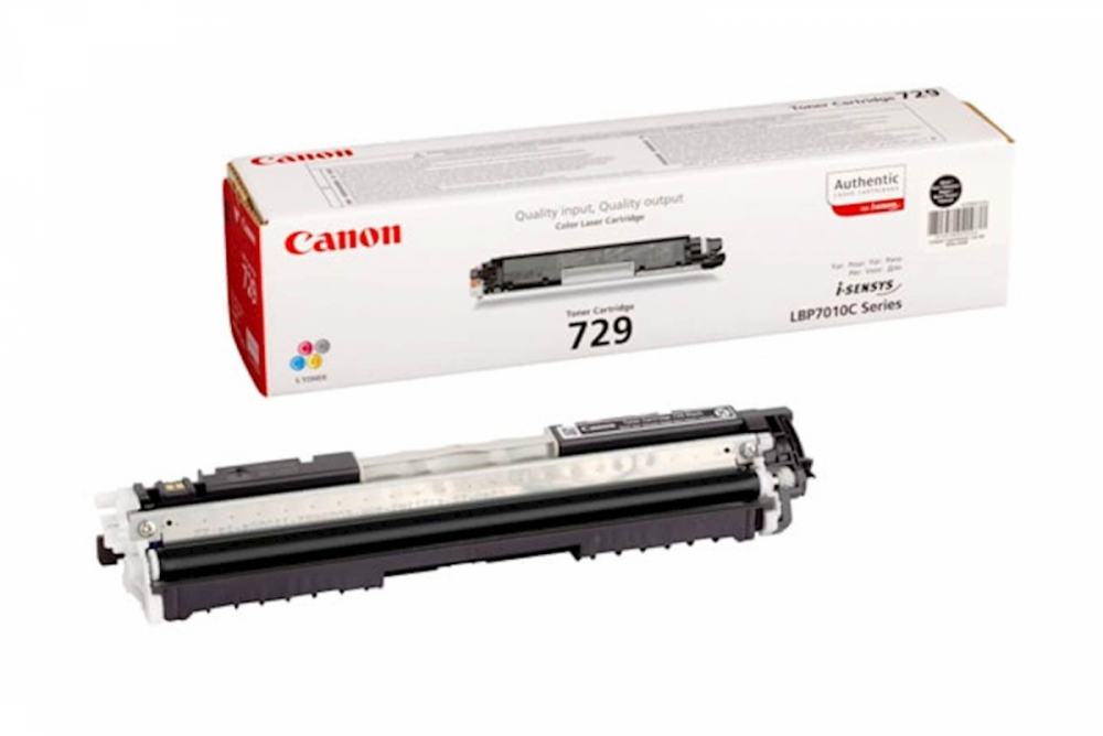 TONER CANON CRG-729 ČRN ZA LBP7018C,7010C ZA 1.200 STRANI