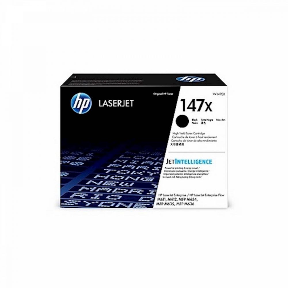 TONER HP 147X ČRN ZA LJ ENTERPRISE M611/M612/M635/M636 ZA 25.200 STRANI